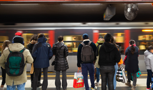 attente métro