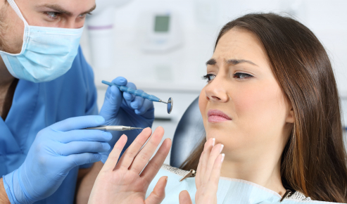 femme dentiste stress