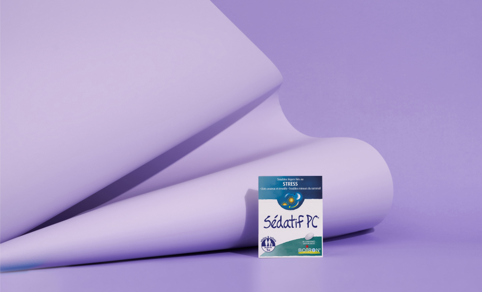 fond violet pack produit